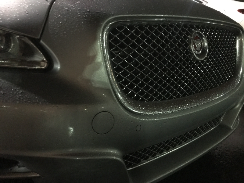 The front grilles are lined with nice-looking “wire” finish, but upon closer inspection it’s just plasti-chrome. Tapping it with my fingers confirms that I did not buy a Bentley.